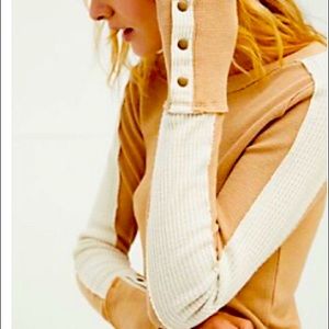 Free People Tasha Thermal, Sz Large